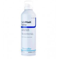 DermaRite, SafeWash Saline, Sterile Saline Wound Wash, Sterile 0.9% Sodium Chloride Solution